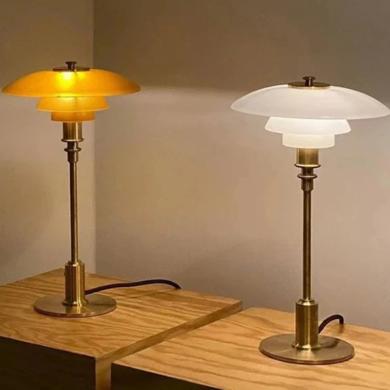 UmbraGlow – LED Tafellamp met Parapluhoge Ontwerp Velani
