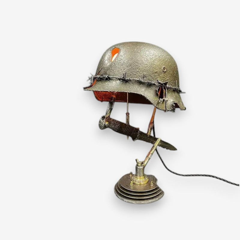 HelmoGlow – Helmet Lamp USB Desk Lighting for Home Decor