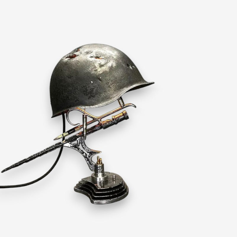 HelmoGlow – Helmet Lamp USB Desk Lighting for Home Decor