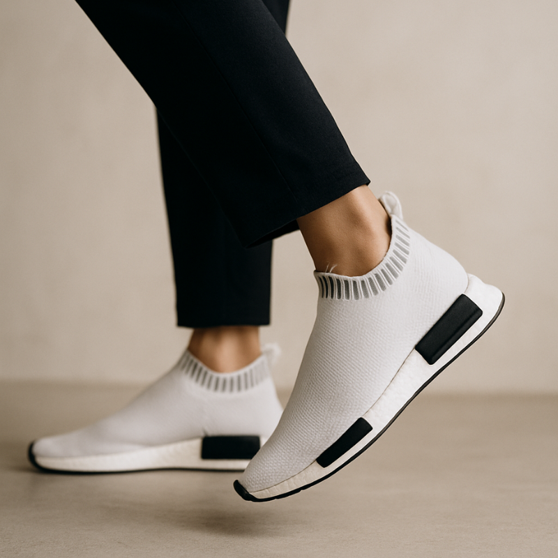 David – Sok Sneakers met Platte Zool en Antislip Ontwerp Velani