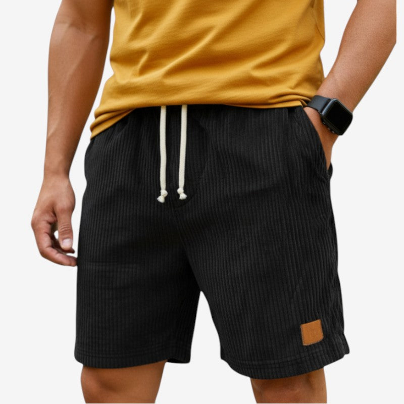 Men's Casual Drawstring Shorts with Pockets