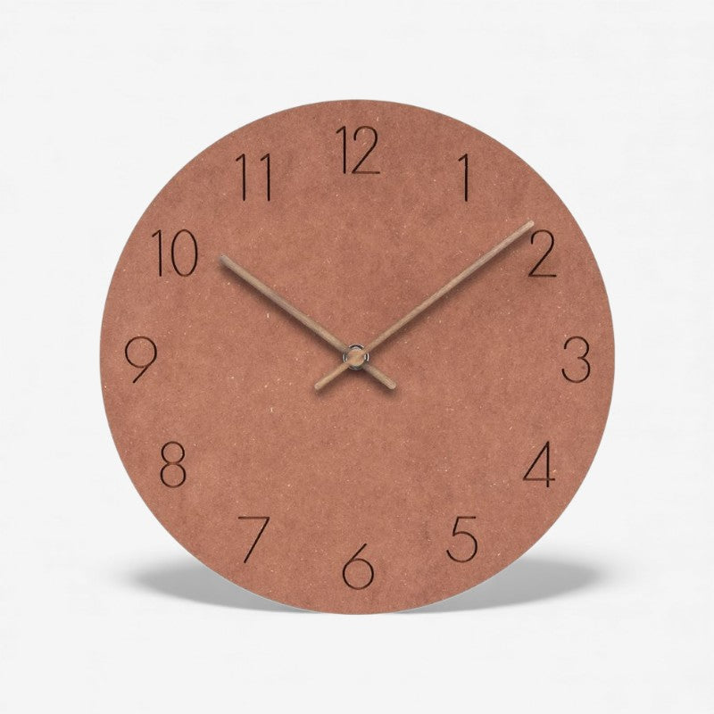 TimeLine – Moderne Ronde Wandklok met Duidelijke Numerieke Weergave Velani