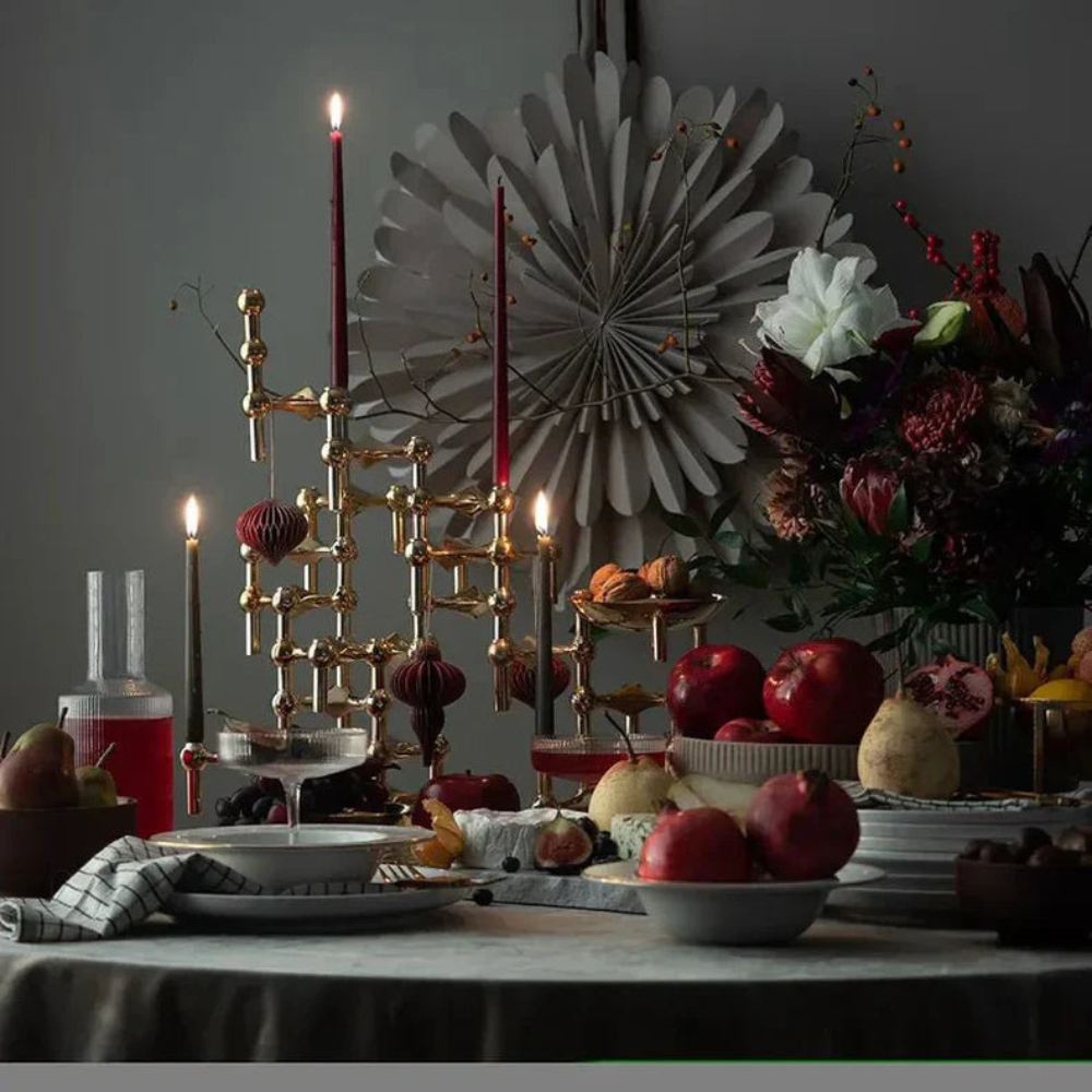 MoleCandle – Kandelaars met moleculaire structuur voor woondecoratie Velani