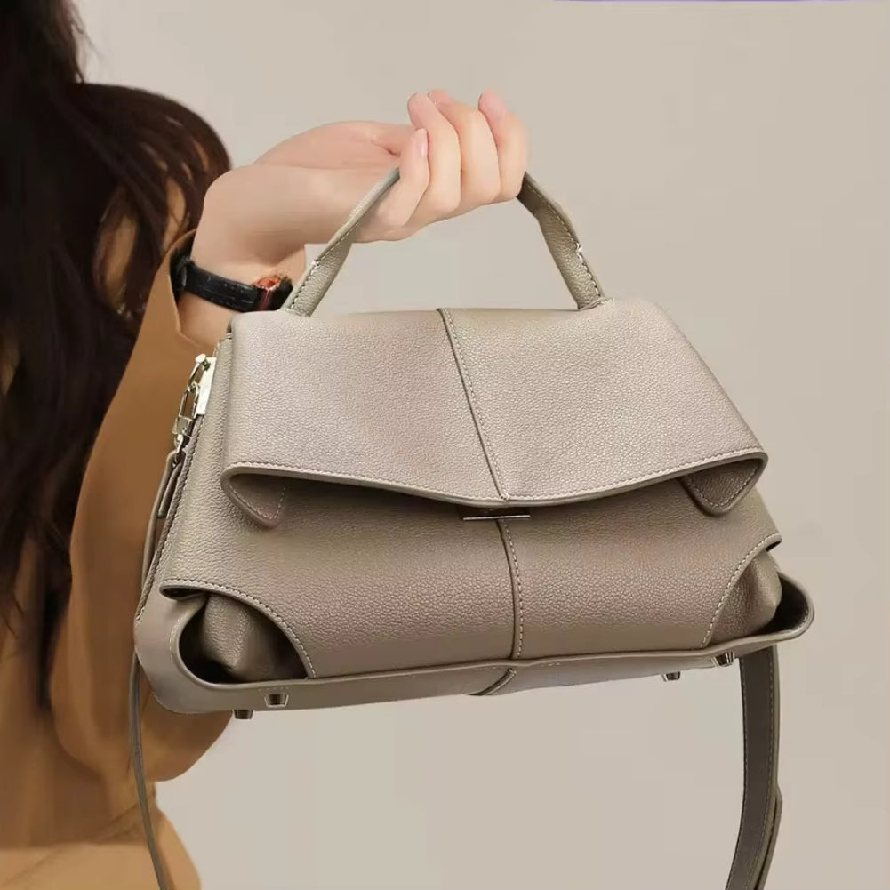 Mira – Women's Flap Closure Handbag with Large Capacity