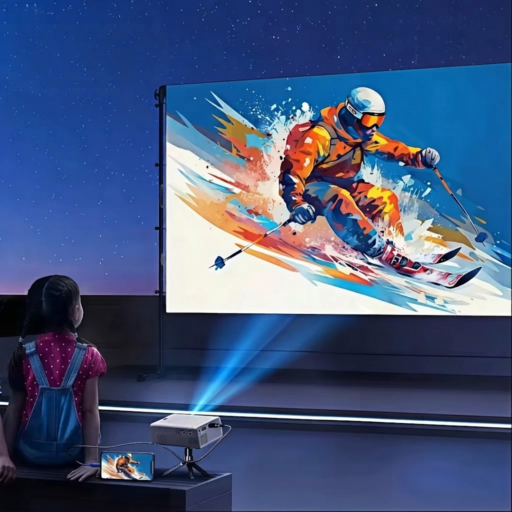 MiniProjeta – Mini Projector with Native 1080P Resolution