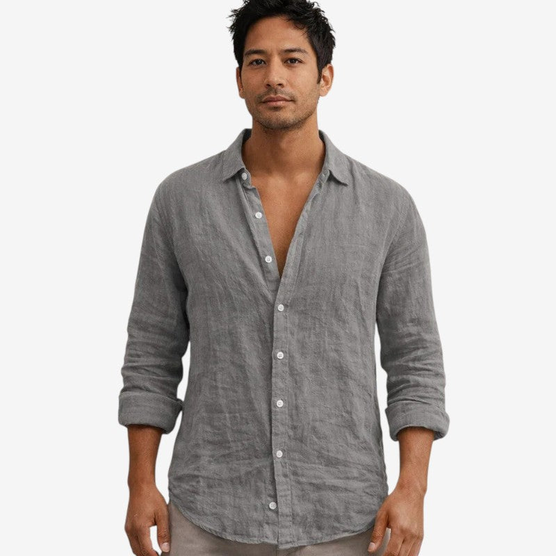 Men's Long Sleeve Button-Down Shirt