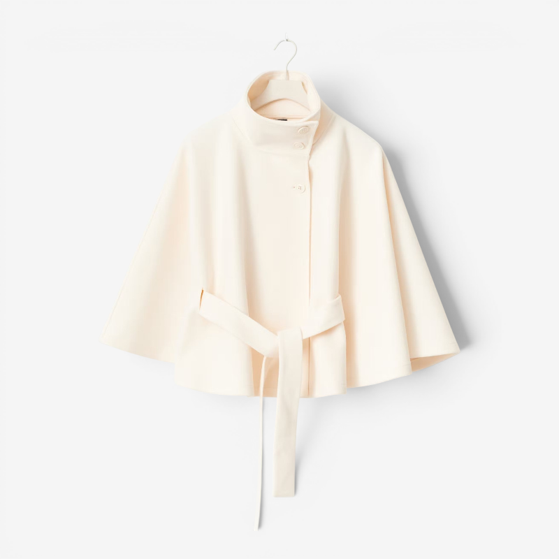 Chic Women's Flare Sleeve Overcoat