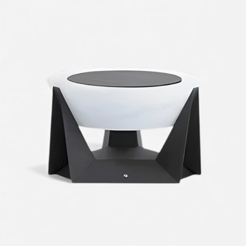 SolarGlow – LED Pilar Lamp met Zonne-energie en Driepoot Ontwerp Velani