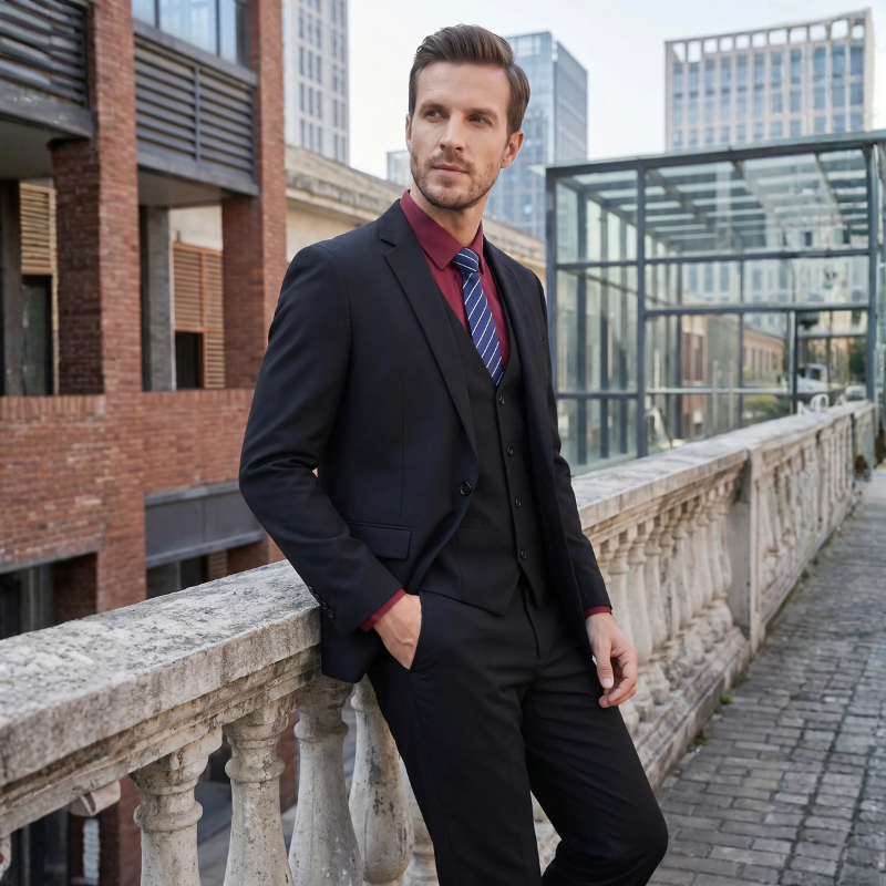 Men's Tailored Slim Fit Suit