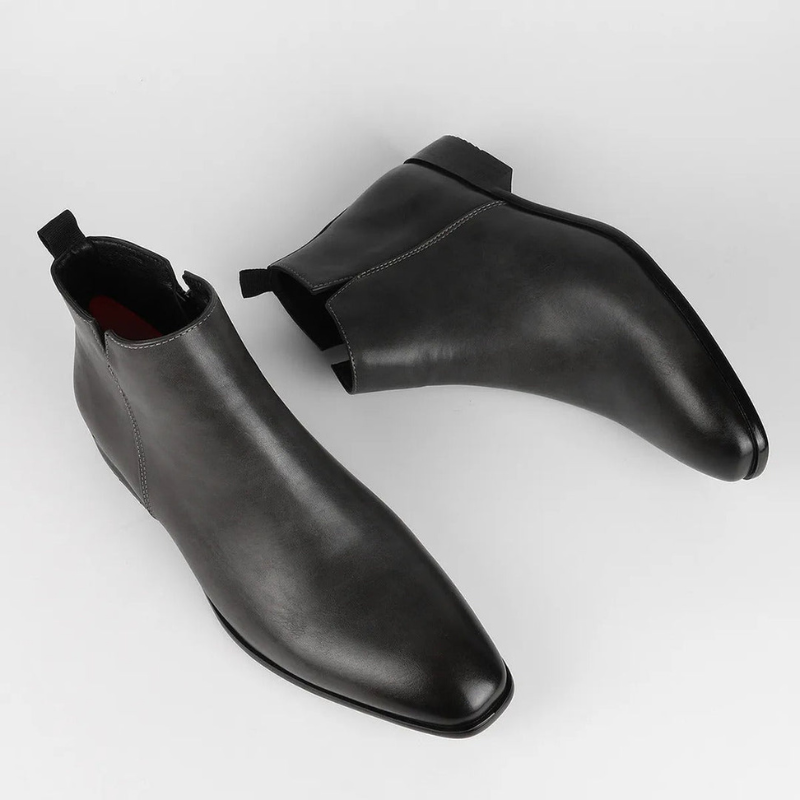 Men's Ankle Boots with Pointed Toe