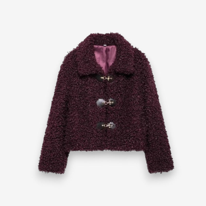 Victoria – Long Sleeve Jacket with Lapel Collar Design