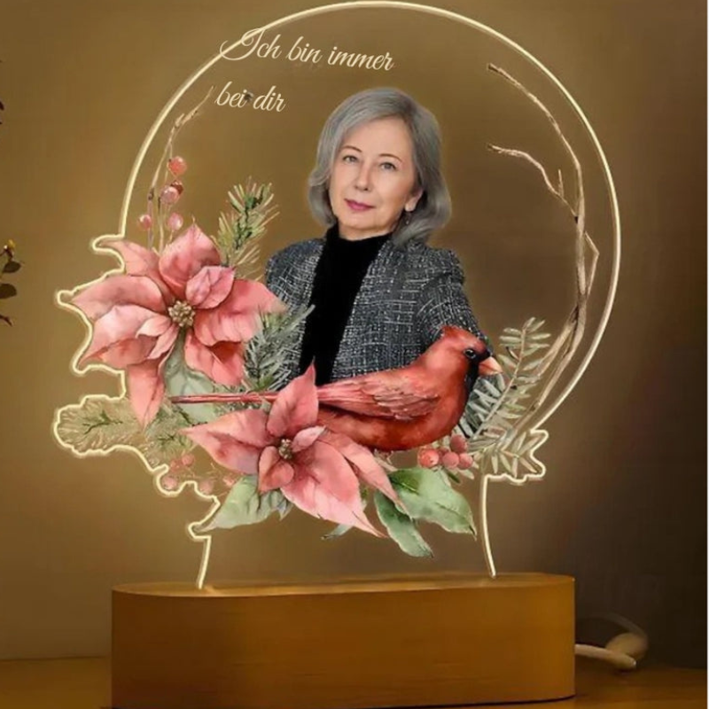 Illuminated Picture Frame with USB Lighting