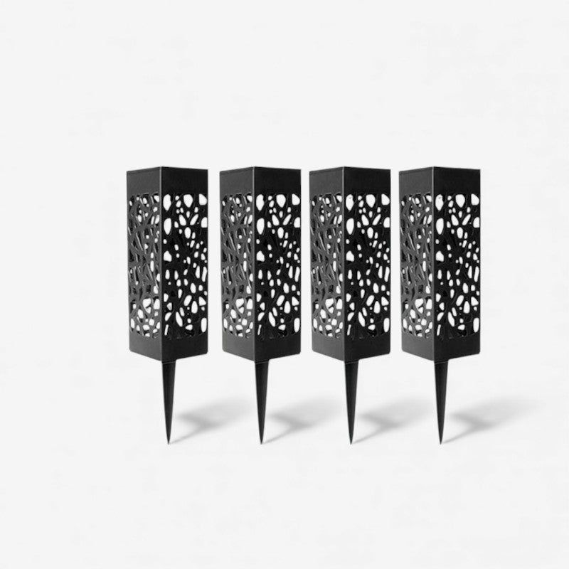 SolarCage – LED Graslampen met Zonne-energie en Kooi Ontwerp Velani