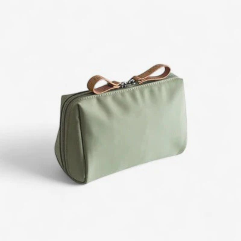 Gisela - Draagbare Make-up Tas met Dubbele Ritssluiting Velani