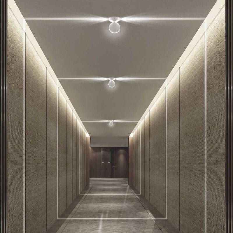 LumiSpin – LED Wandlamp met Ronde Kop en Draaibaar Ontwerp Velani