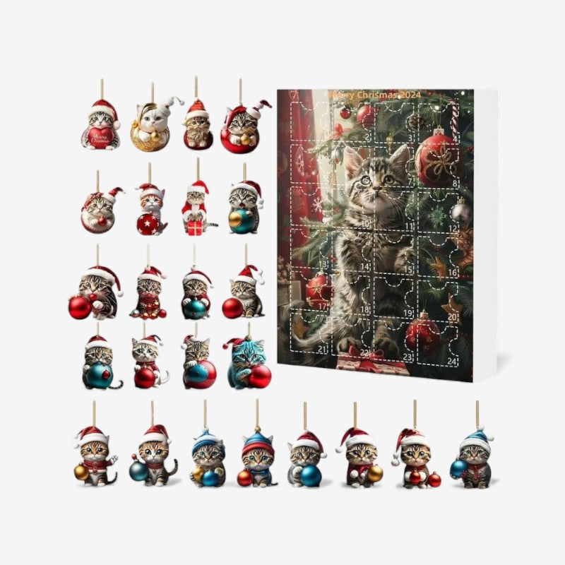 MeowJoy – Kerst Adventskalender voor Katten met Speelgoed Velani