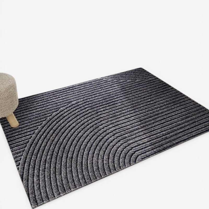 CleanStep – Geometric Wave Entrance Doormat with Non-Slip Base
