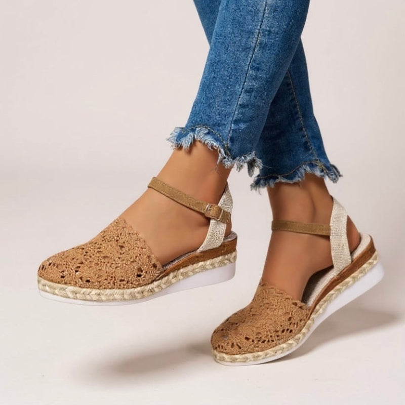Women’s Ankle Strap Sandals Thick Sole