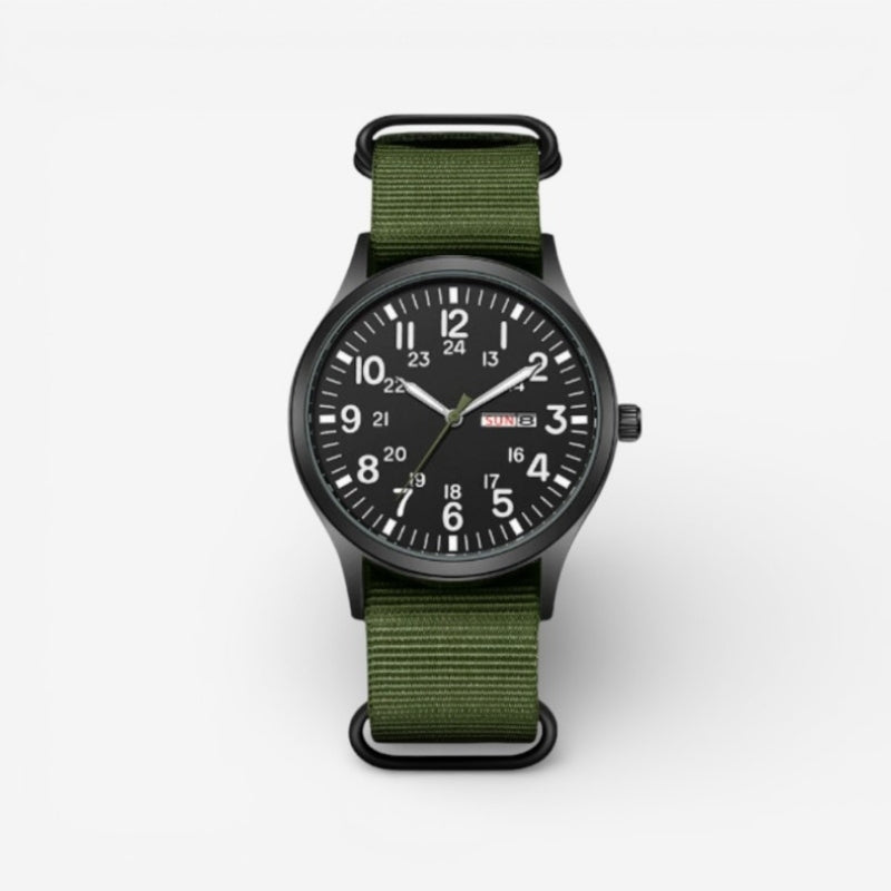 Lucas – Round Watch with Clear Numeric Display