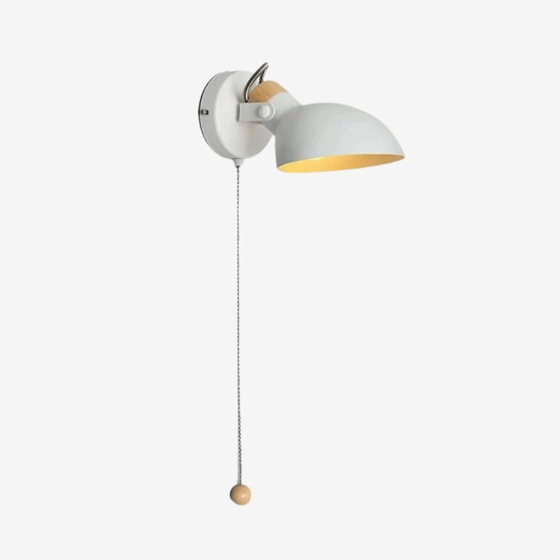 GlowBend – Swivel Wall Lamp with Pull Cord Switch