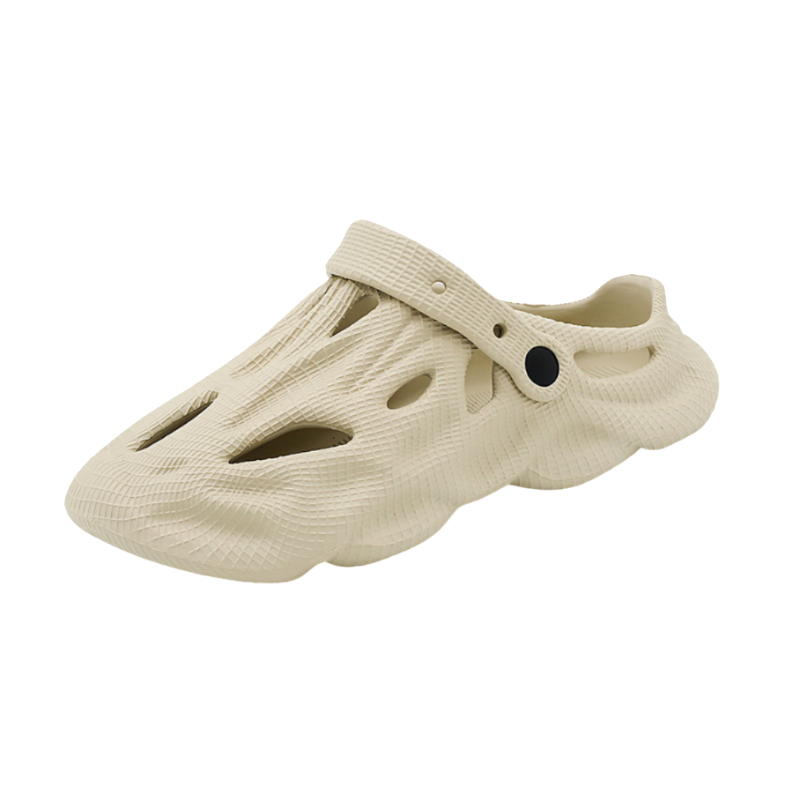 Theodor – Pantoffels met Patroon en Ventilatiegaatjes, Antislipzool Velani