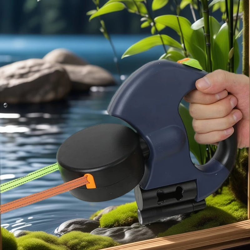 PawTwist – Dubbelkopse Huisdierriem met Draaibaar Ontwerp Velani