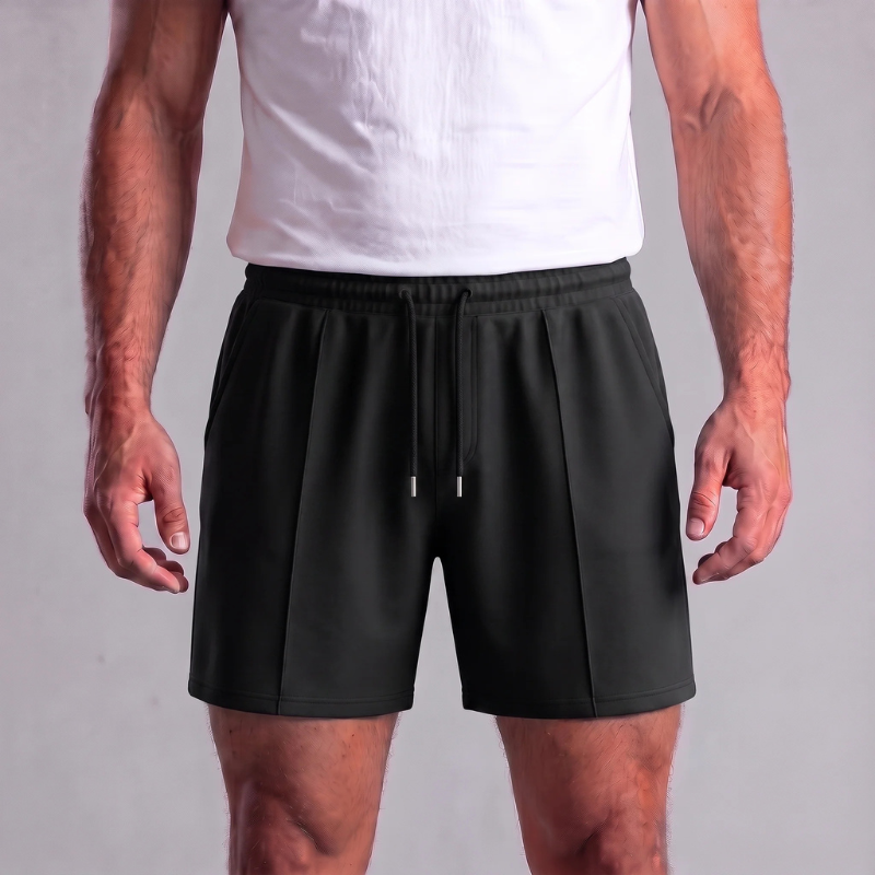 Men's Everyday Casual Shorts with Adjustable Drawstring