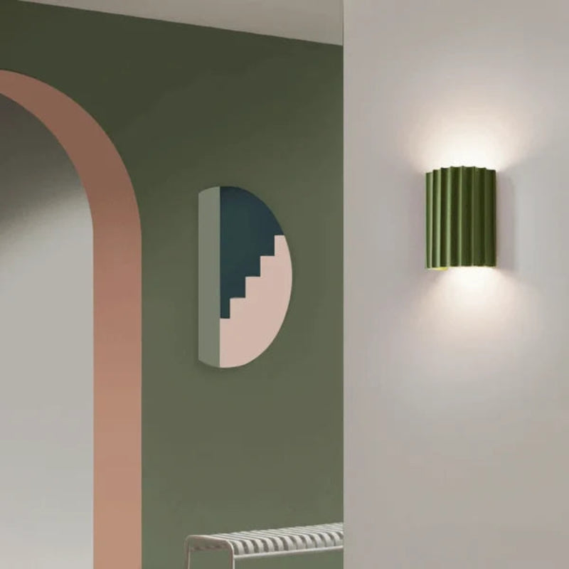 GlowFlute – Moderne LED Wandlamp met Kenmerkend Geleefd Ontwerp Velani