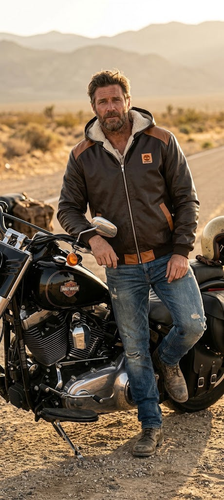 Kevin – Men's Hooded Jacket with Zipper