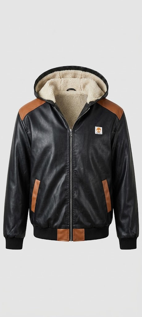 Kevin – Men's Hooded Jacket with Zipper
