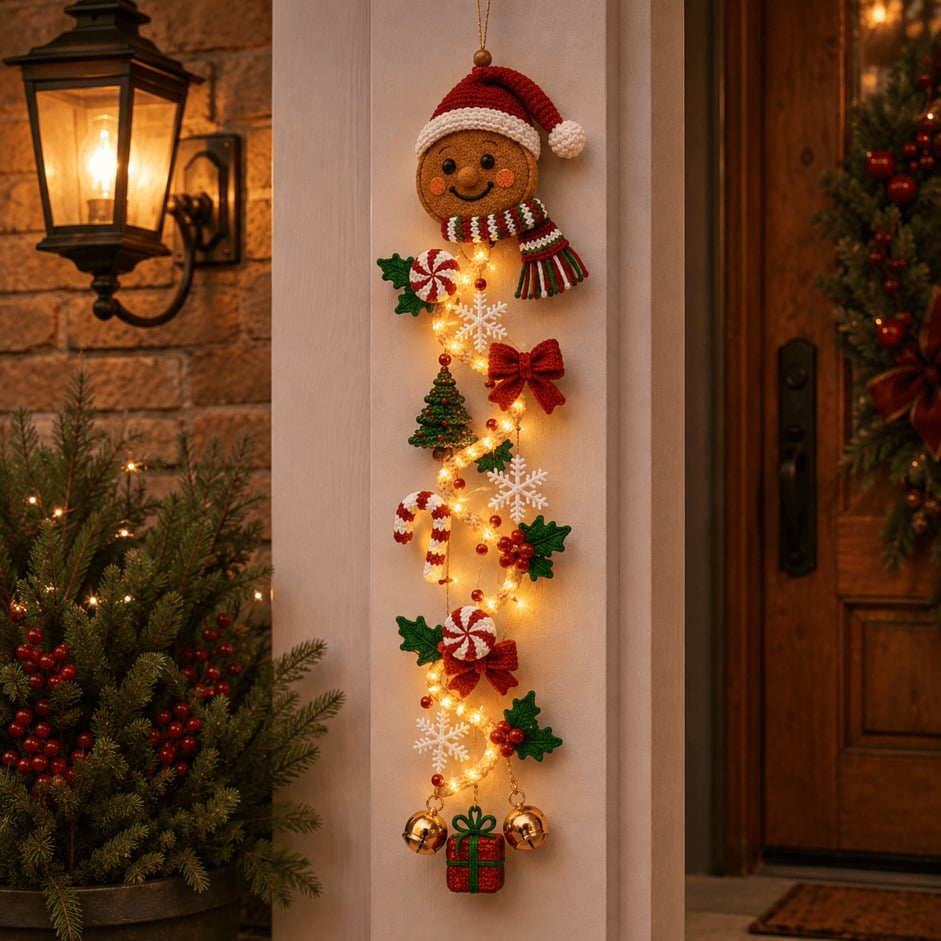 Festipend - Led Christmas Hanging Decoration With Festive Design