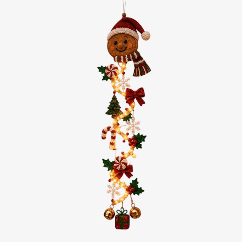 Festipend - Led Christmas Hanging Decoration With Festive Design