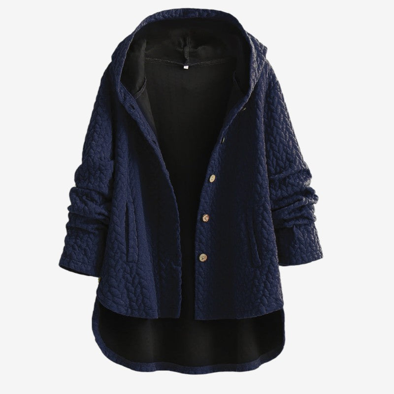 Julie – Jas met lange mouwen en knoopzakken Velani