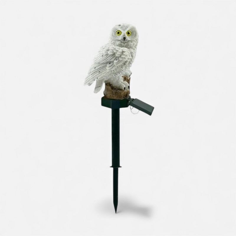 Noctyra – Solar LED Garden Light with Owl Design