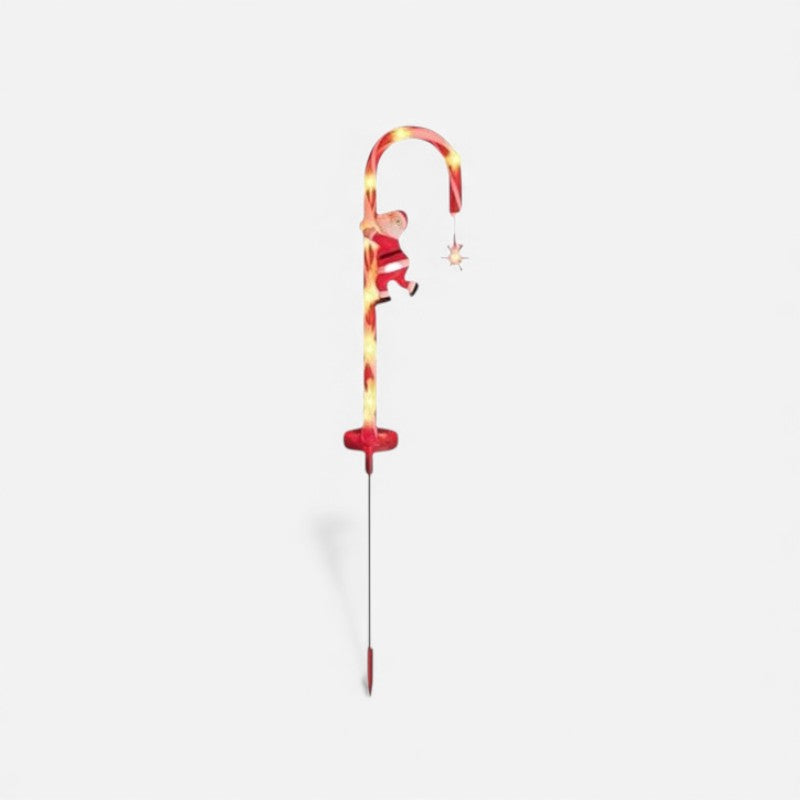 CandyGlow – LED Decoratieve Graslamp met Suikerstok Ontwerp Velani