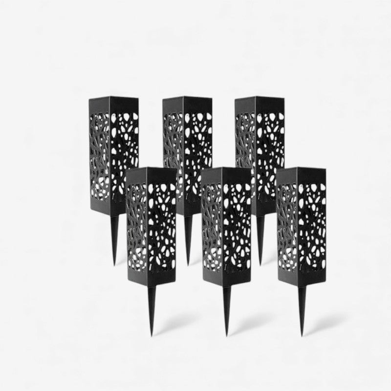 SolarCage – LED Graslampen met Zonne-energie en Kooi Ontwerp Velani