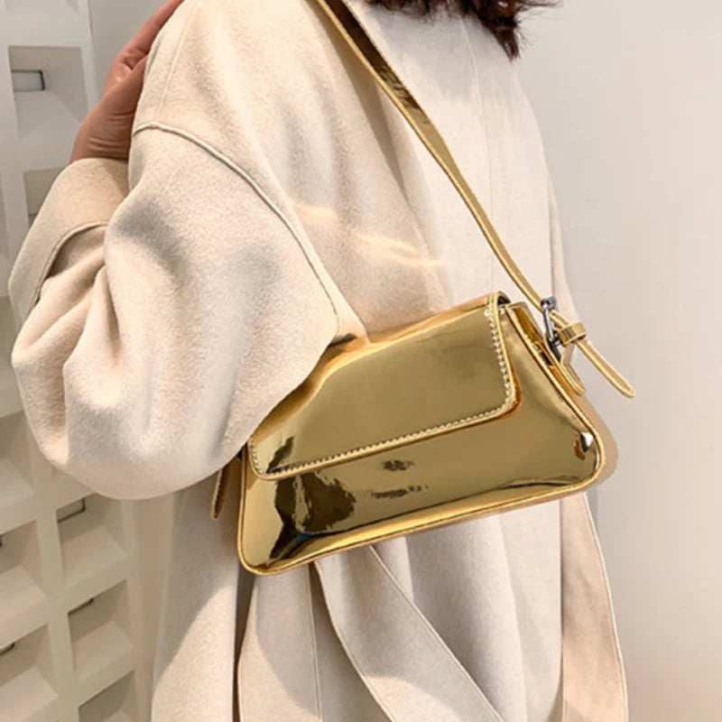 Isabel - Handtas met Knopsluiting en Verstelbare Bandjes Velani