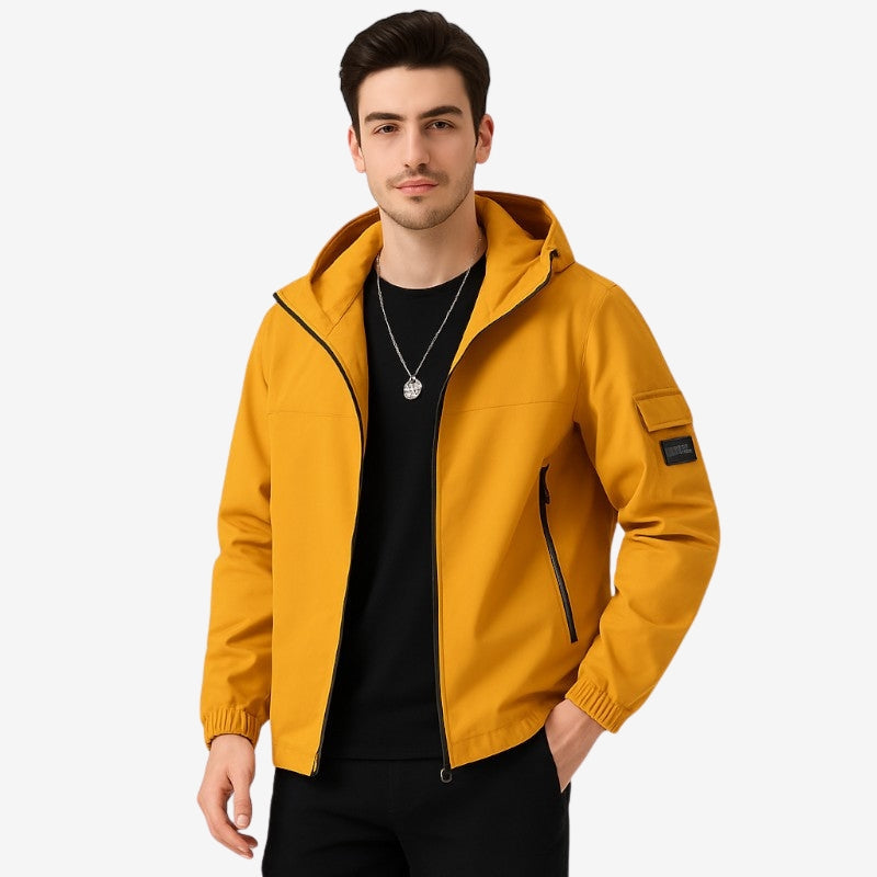 SkyHaven – Long Sleeve Jacket with Hood and Pockets