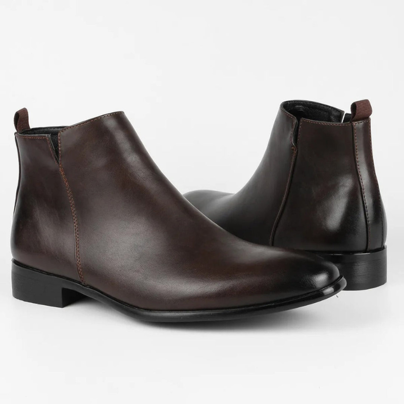 Men's Ankle Boots with Pointed Toe