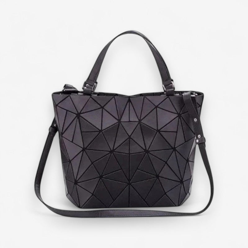 Julia – Schoudertas met Grote Inhoud en Geometrisch Design Velani