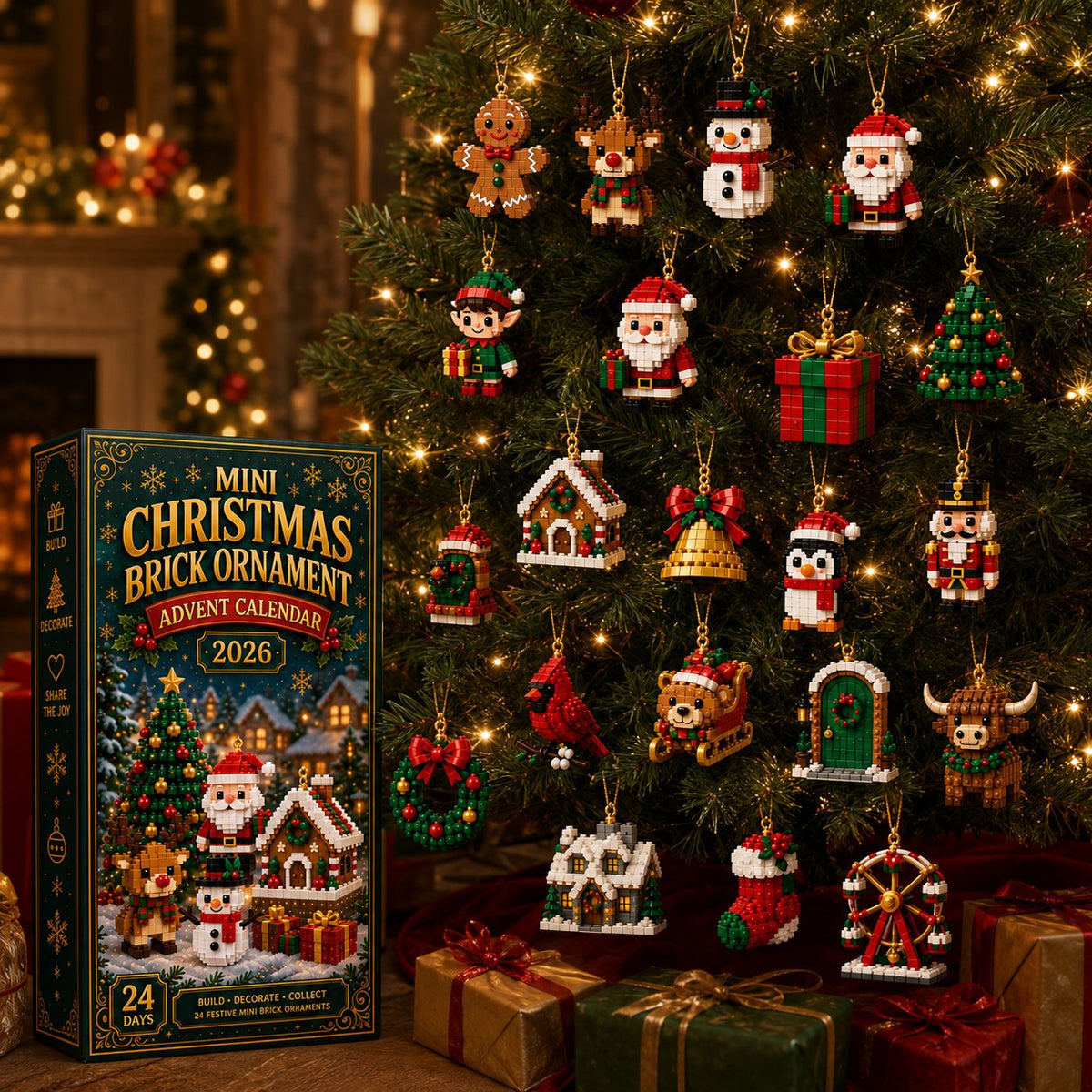 Figurmas - Advent Calendar With 24 Mini Figures For Building