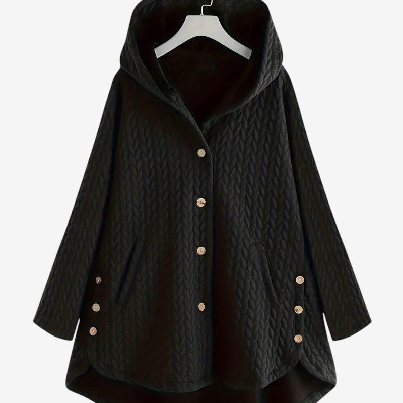 Julie – Jas met lange mouwen en knoopzakken Velani