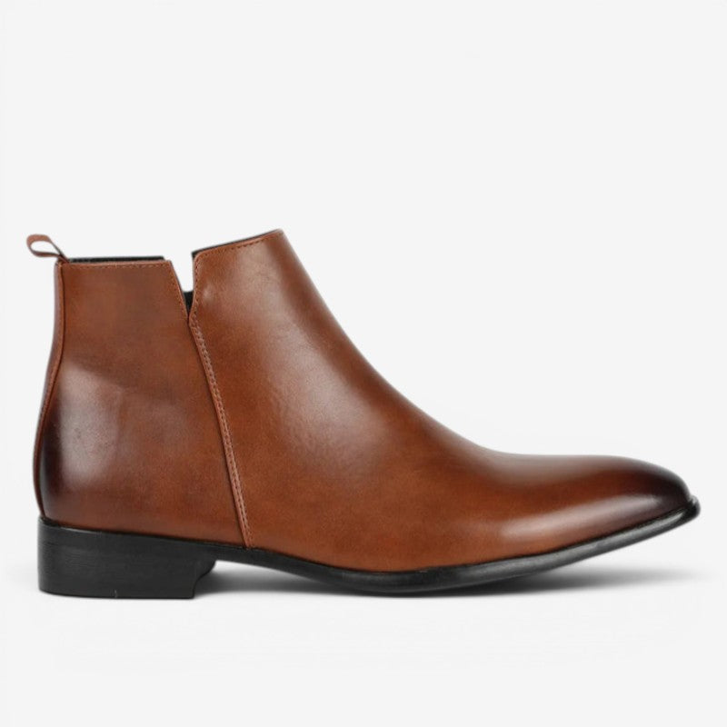 Men's Ankle Boots with Pointed Toe