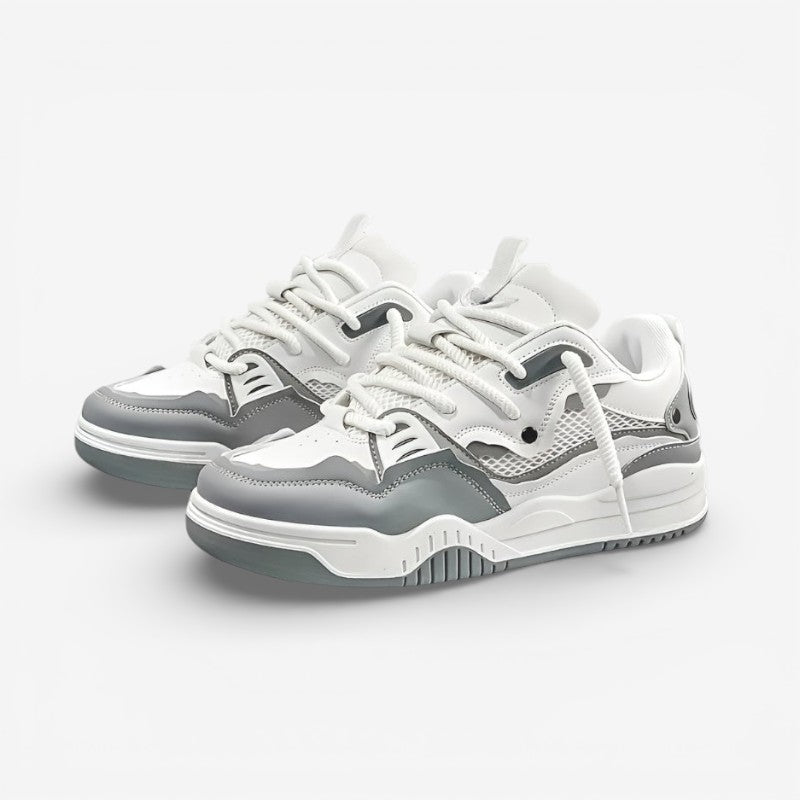 Aaron – Round Toe Sneaker with Adjustable Laces