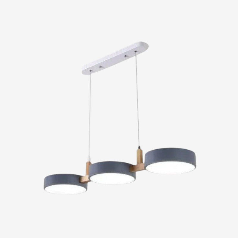 LumiTrio – LED Hangplafondlamp met Drie-Koppen Ontwerp Velani
