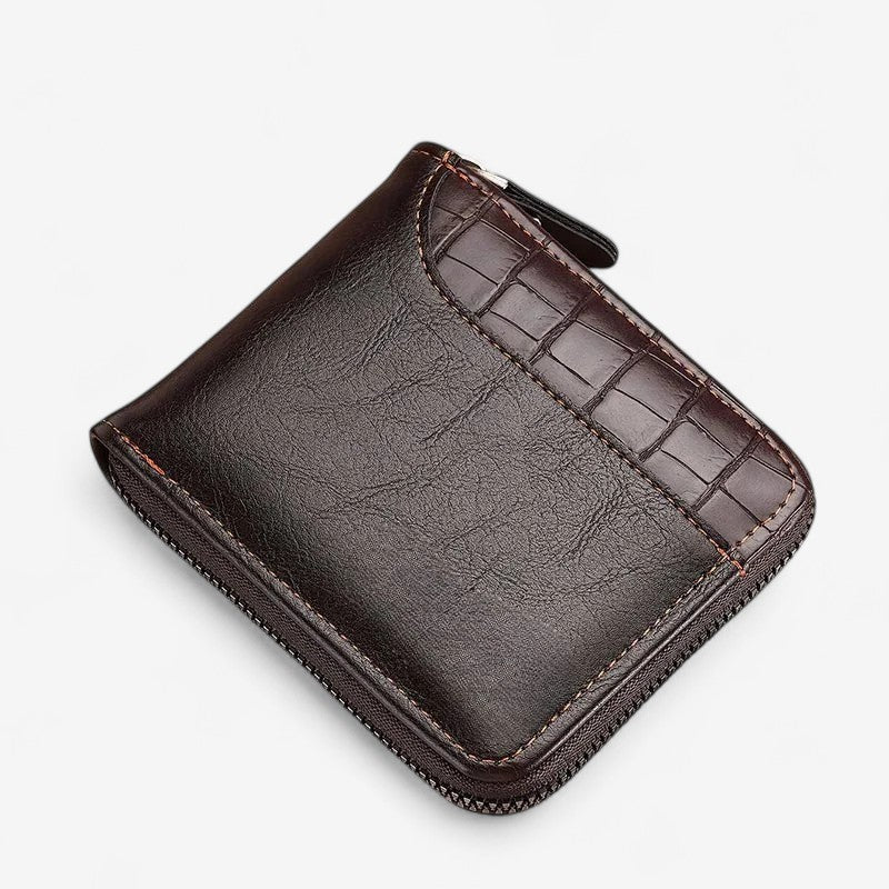 Jochem – Portemonnee met Uniek Design en Ritssluiting Velani