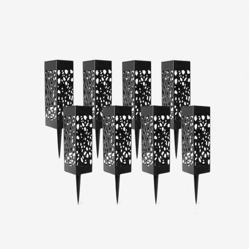 SolarCage – LED Graslampen met Zonne-energie en Kooi Ontwerp Velani