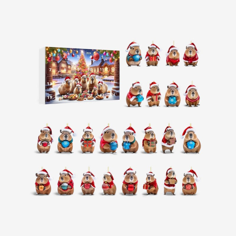 KapiFest – Kerst Adventskalender met Capybara Speelgoed Velani