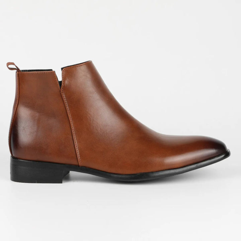 Men's Ankle Boots with Pointed Toe