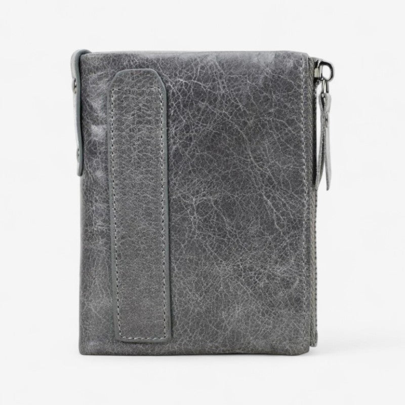 Elisa - Handtas met Dubbele Ritssluiting en Gestructureerd Patroon Velani